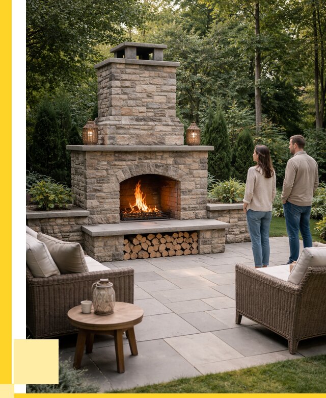 Уличные камины из кирпича в Мытищах от 152325 р. | ЭриданМтщ