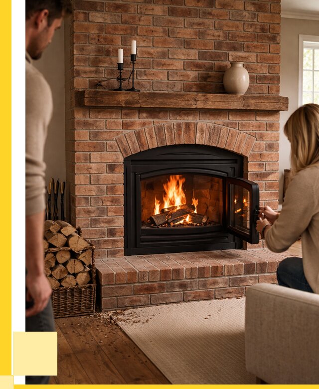 Кирпичные камины под ключ в Мытищах от 152325 р. | ЭриданМтщ