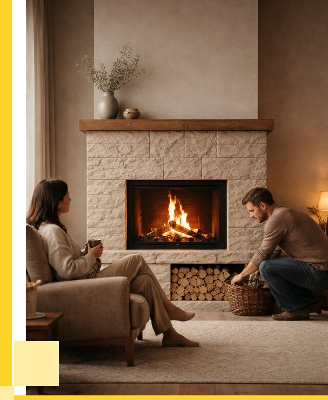 Камины для дома в Мытищах под ключ от 152325 р. | ЭриданМтщ