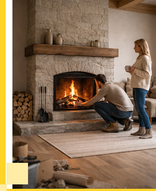 Камины для загородного дома в Мытищах от 355425 р., ЭриданМтщ