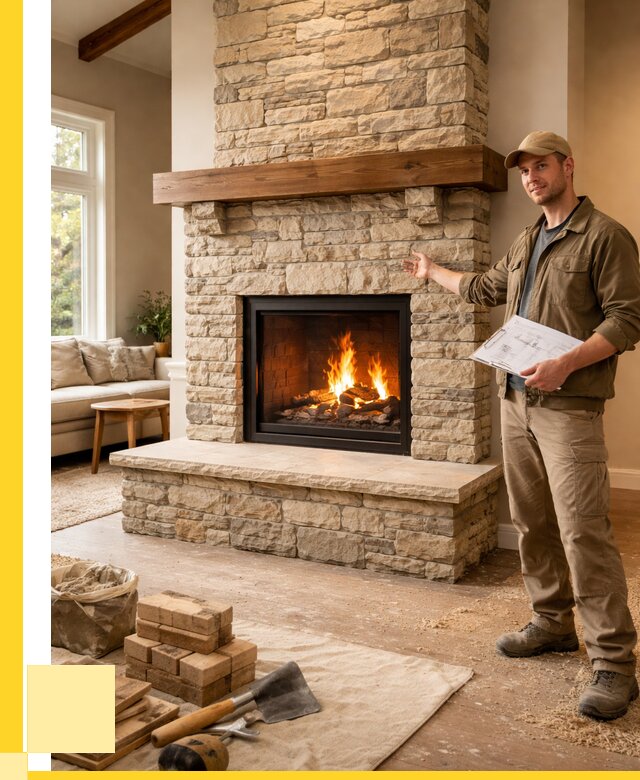 Камины под ключ в Мытищах от 182790 р. | ЭриданМтщ — установка