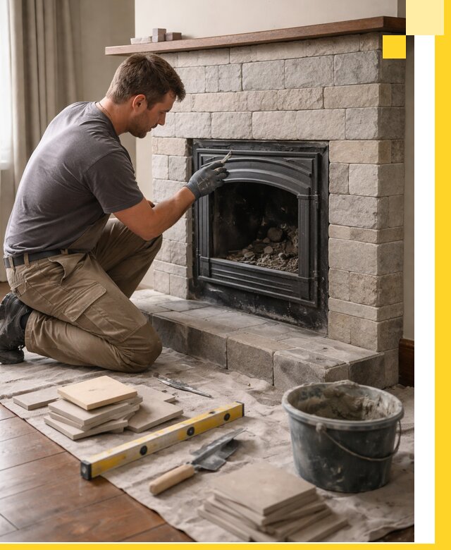 Профессиональный ремонт каминов в Мытищах восстановление и сервис