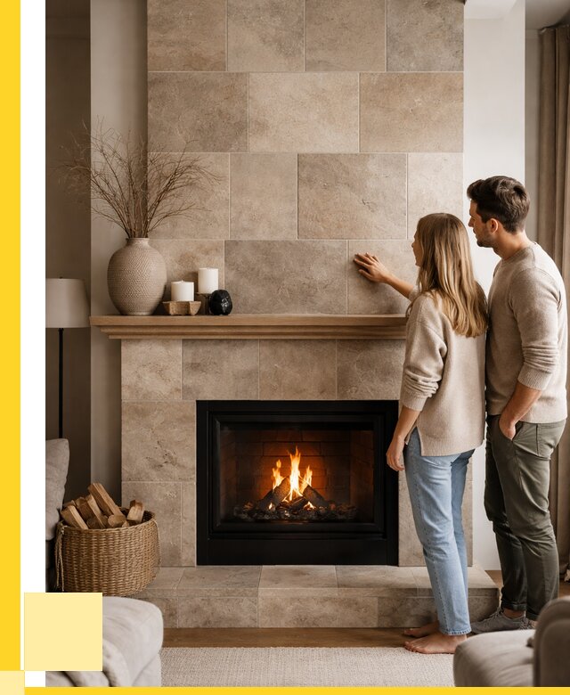 Облицовка каминов керамогранитом в Мытищах от 4570 р. | ЭриданМтщ