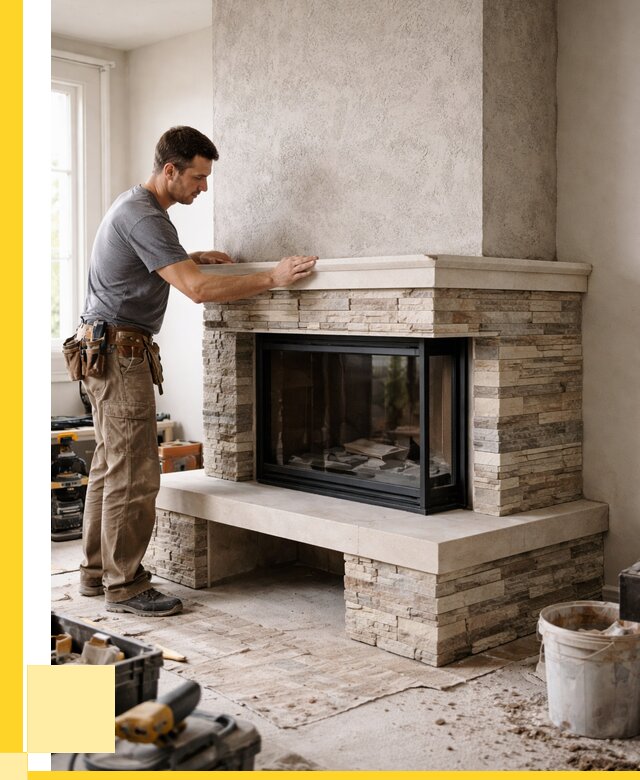 Изготовление каминов под ключ в Мытищах от 152325 р. | ЭриданМтщ