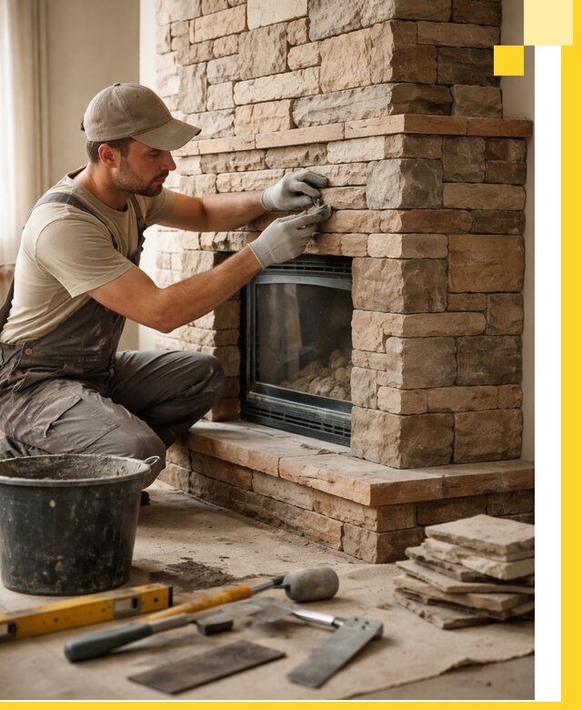 Проектирование и установка печей-каминов под ключ в Мытищах