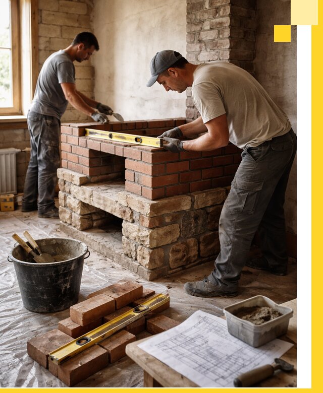 Изготовление и установка печей под ключ в Мытищах с гарантией