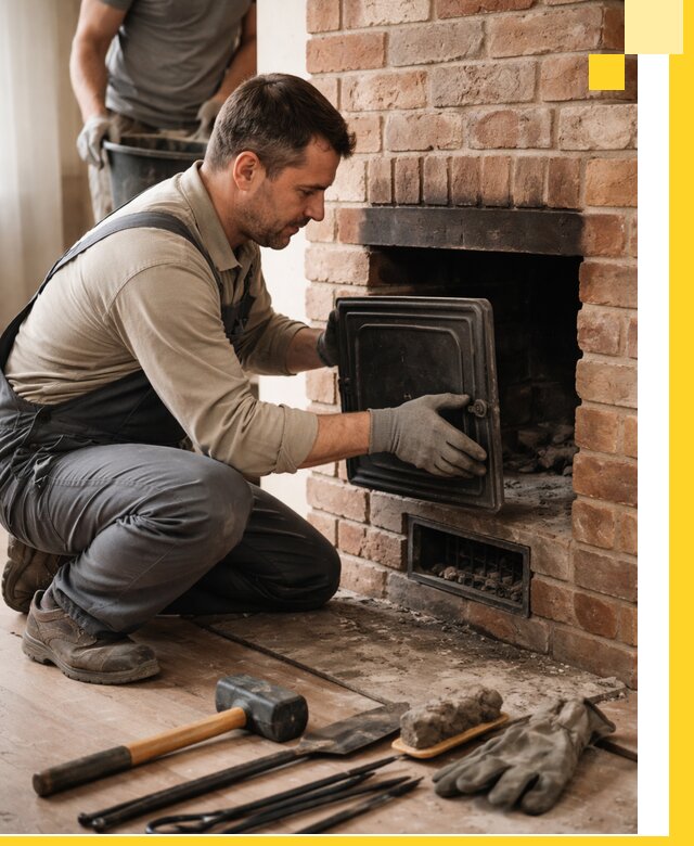 Ремонт печей в Мытищах с гарантией качества и безопасности