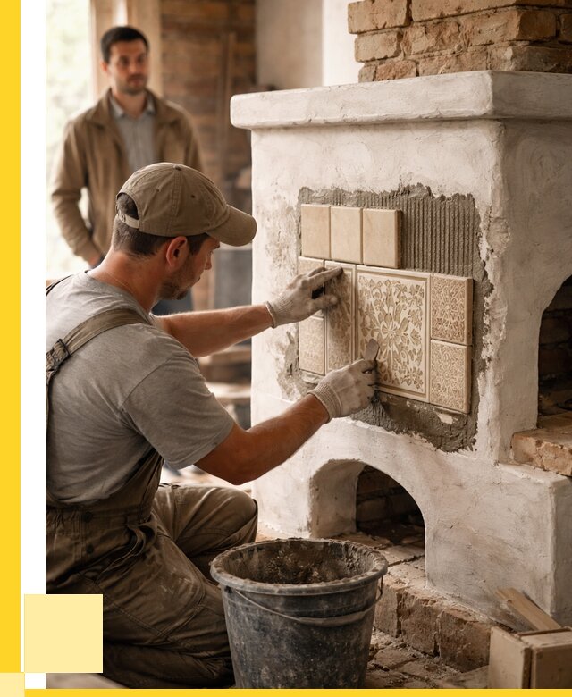 Отделка печей и банных печей в Мытищах от 35543 р. | ЭриданМтщ