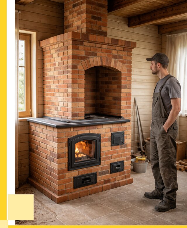 Кирпичные печи в Мытищах: купить от 152325 р. | ЭриданМтщ
