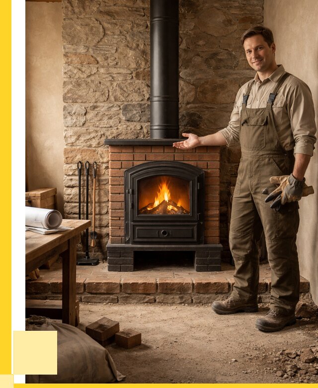 Печи отопительные из кирпича в Мытищах от 81240 р., ЭриданМтщ