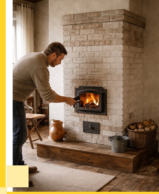 Печь голландка из кирпича в Мытищах от 86318 р. | ЭриданМтщ