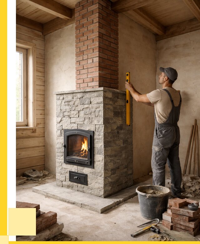 Печи и дымоходы под ключ в Мытищах от 45698 р., ЭриданМтщ