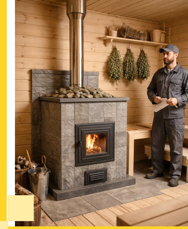 Печи для бани под ключ в Мытищах от 121860 р. | ЭриданМтщ