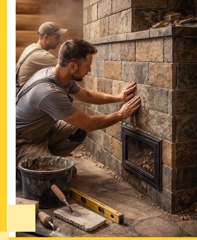 Облицовка банных печей в Мытищах под ключ от 12186 р. | ЭриданМтщ