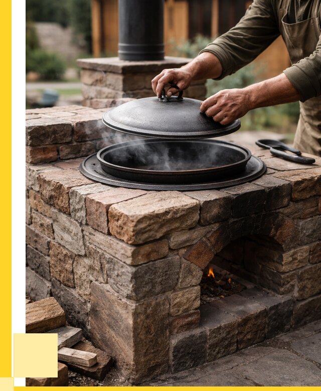 Печи для казана в Мытищах по цене от 18279 р. | ЭриданМтщ