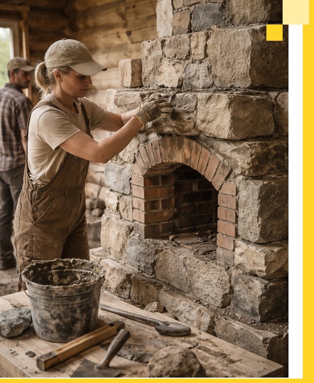 Каменные печи на заказ и монтаж в Мытищах, долговечные решения