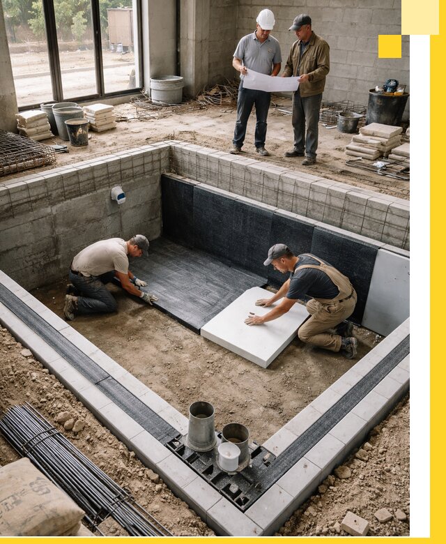 Проекты частных и общественных бассейнов под ключ в Мытищах