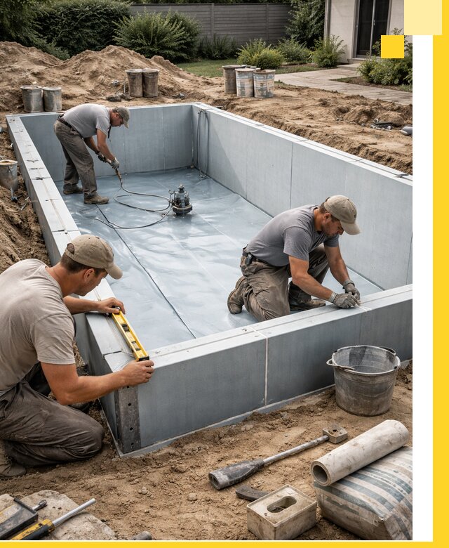 Профессиональный монтаж бассейнов под ключ в Мытищах с гарантией