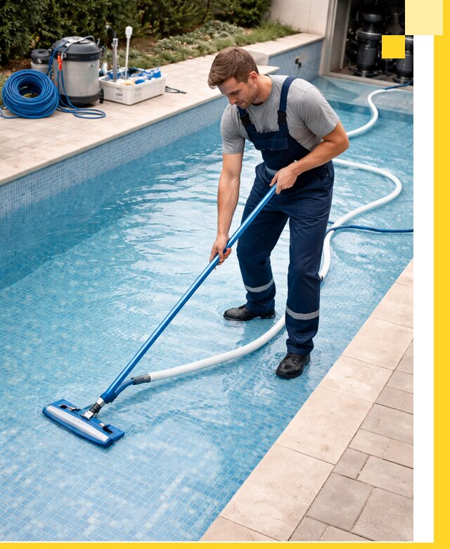 Профессиональная чистка бассейнов и фильтров в Мытищах под ключ