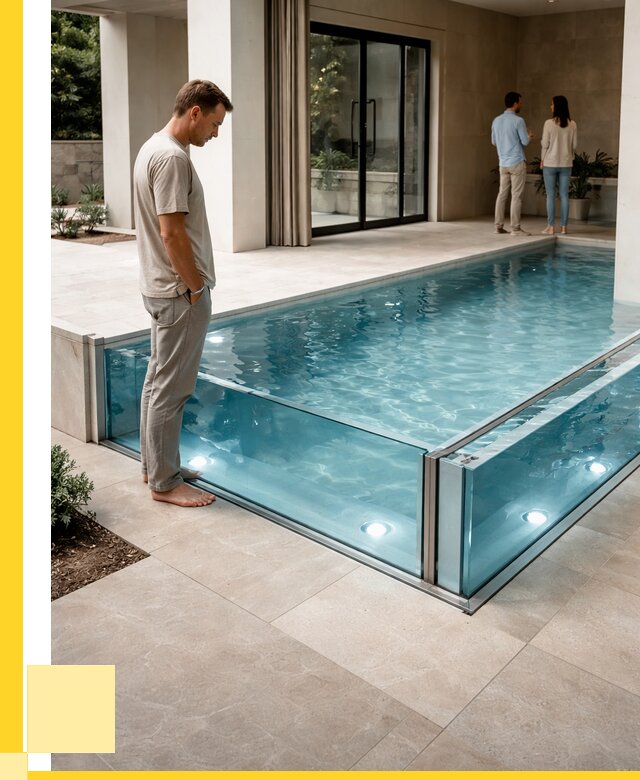 Стеклянные бассейны в Мытищах от 1218600 р. | ЭриданМтщ — мозаика