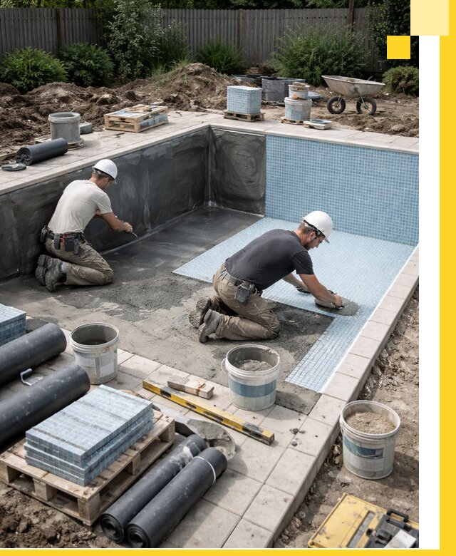 Проектирование и строительство стационарных бассейнов в Мытищах