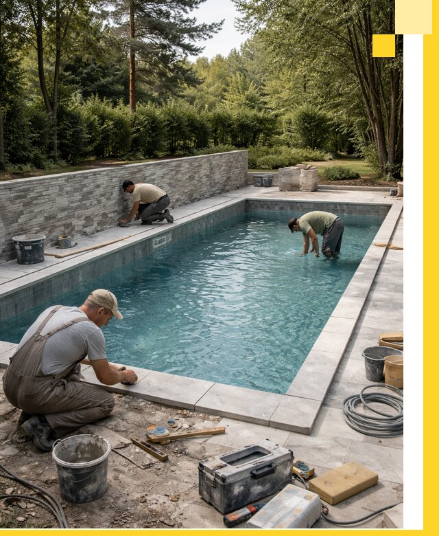 Проектирование и строительство частных бассейнов в Мытищах