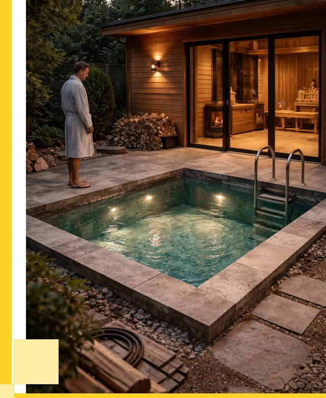 Бани с бассейном под ключ в Мытищах от 96473 р. | ЭриданМтщ