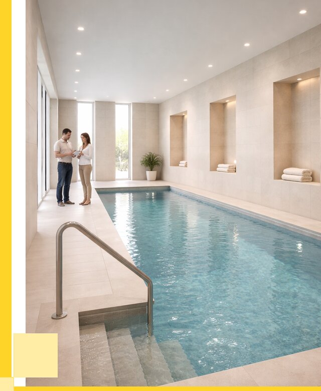 Бассейны в помещении под ключ в Мытищах от 1523250 р. | ЭриданМтщ