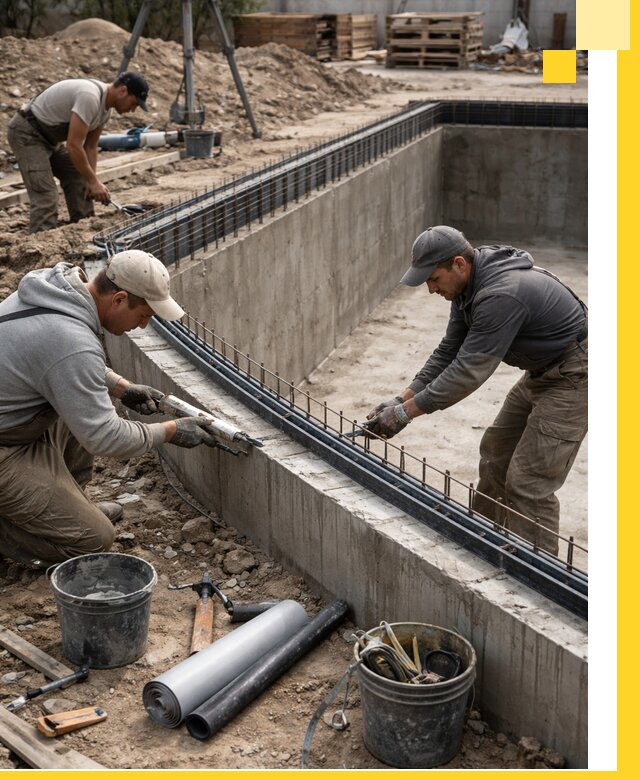 Качественный монтаж чаши бассейна в Мытищах под ключ с гарантией