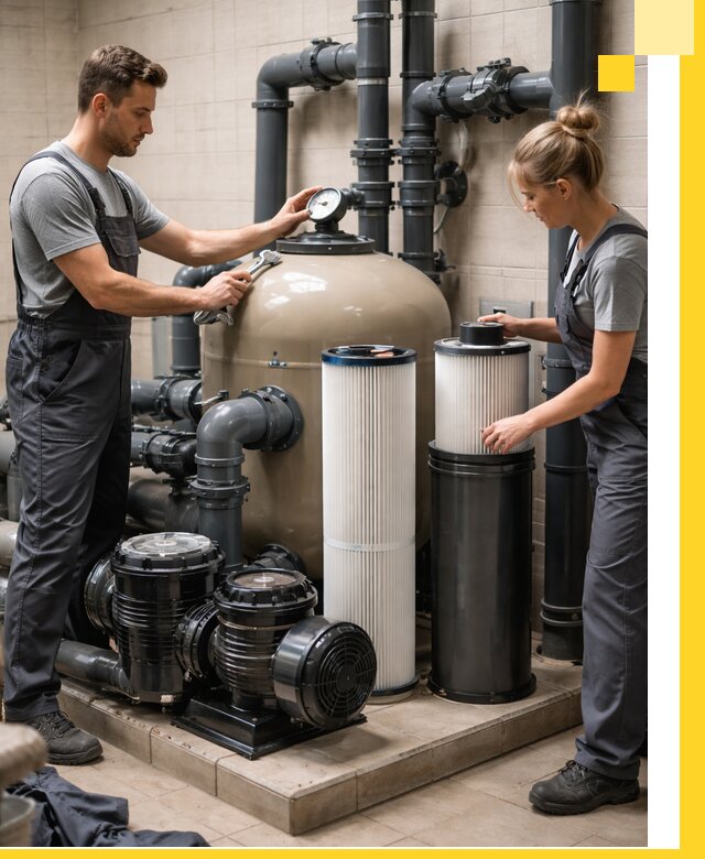 Фильтры и системы фильтрации для бассейнов в Мытищах