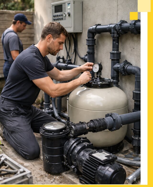 Поставка и монтаж фильтровального оборудования для бассейнов в Мытищах