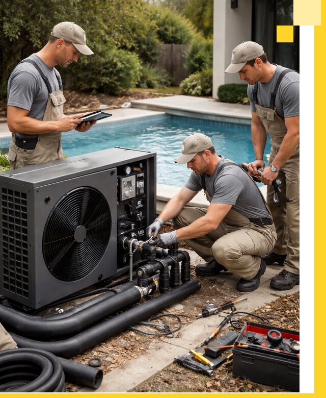 Проектирование и установка тепловых насосов для бассейнов в Мытищах