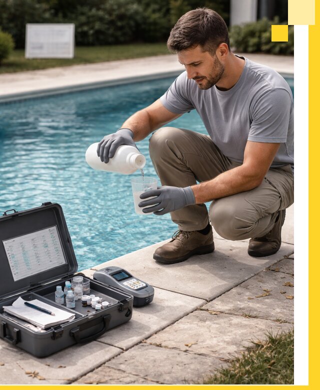 Профессиональная дезинфекция воды в бассейне в Мытищах