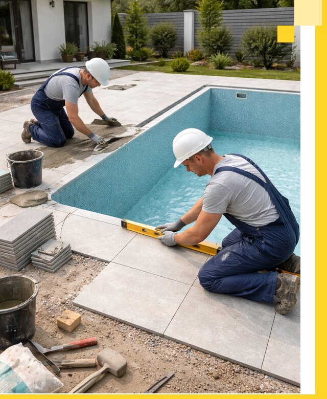 Строительство и монтаж плавательных бассейнов под ключ в Мытищах