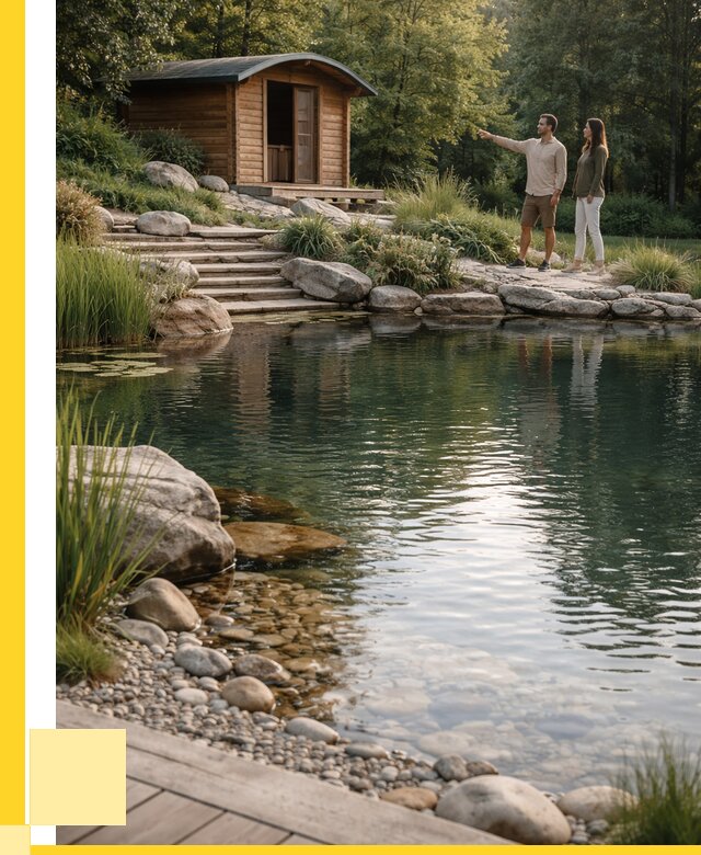 Природные бассейны под ключ в Мытищах от 456975 р. | ЭриданМтщ