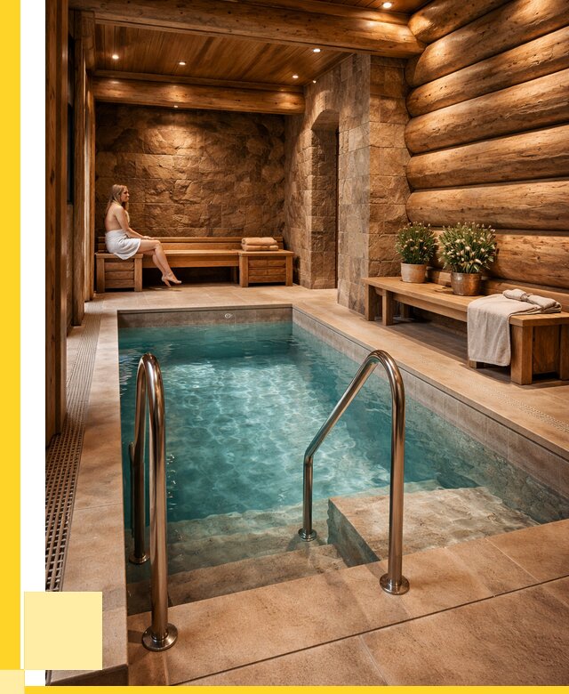 Аренда бани с бассейном в Мытищах от 1523250 р. | ЭриданМтщ