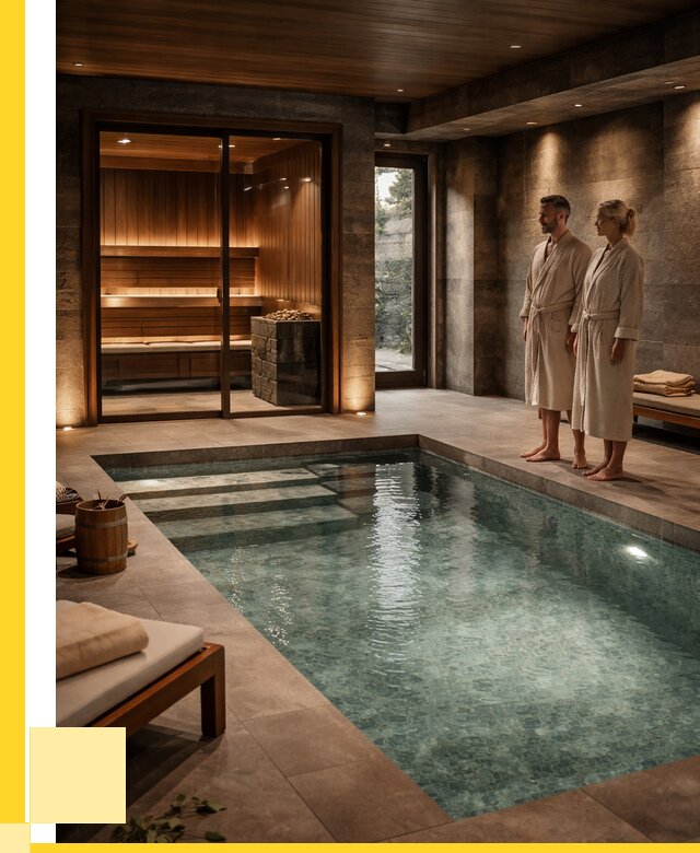 Сауна с большим бассейном в Мытищах от 1218600 р. ЭриданМтщ