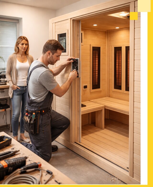 Инфракрасные сауны под ключ в Мытищах продажа и установка