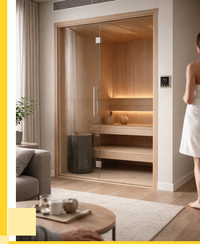 Сауна в квартире под ключ в Мытищах от 121860 р. ЭриданМтщ