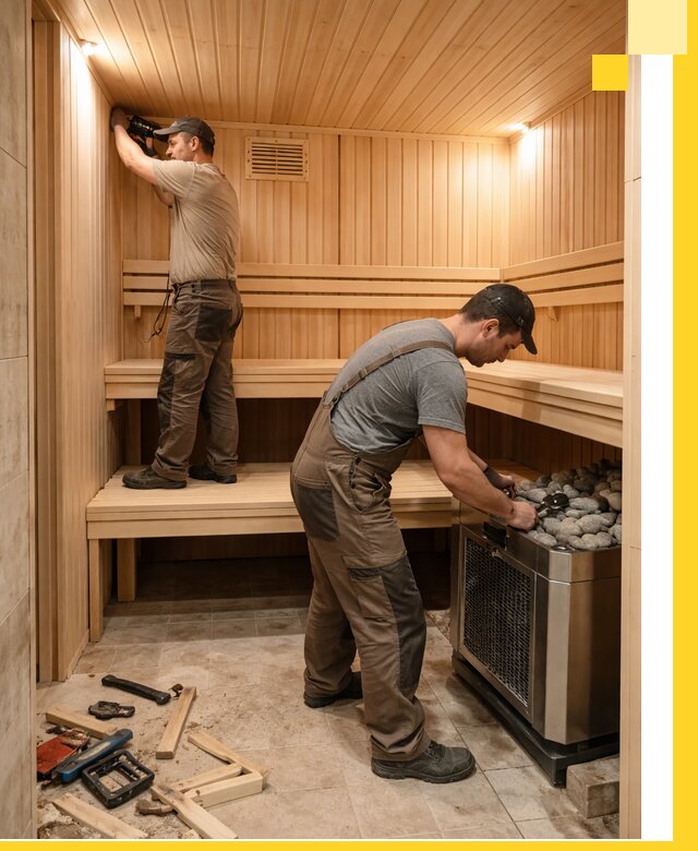 Купить сауну под ключ в Мытищах с монтажом и гарантией