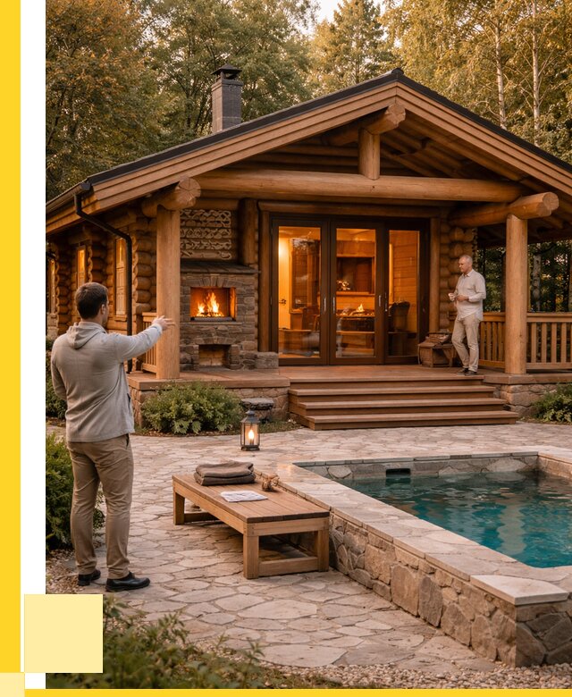 Проекты бань и хамам в Мытищах от 25388 р. | ЭриданМтщ