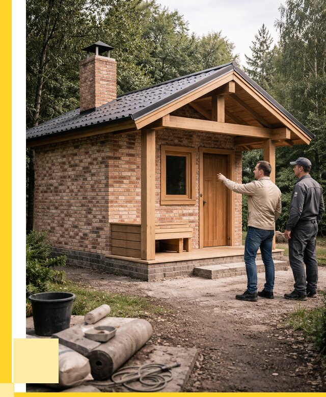 Кирпичные бани и печи в Мытищах от 355425 р. | ЭриданМтщ