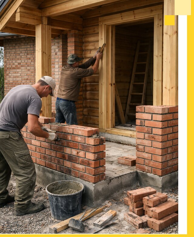 Строительство кирпичных бань под ключ в Мытищах с гарантией качества