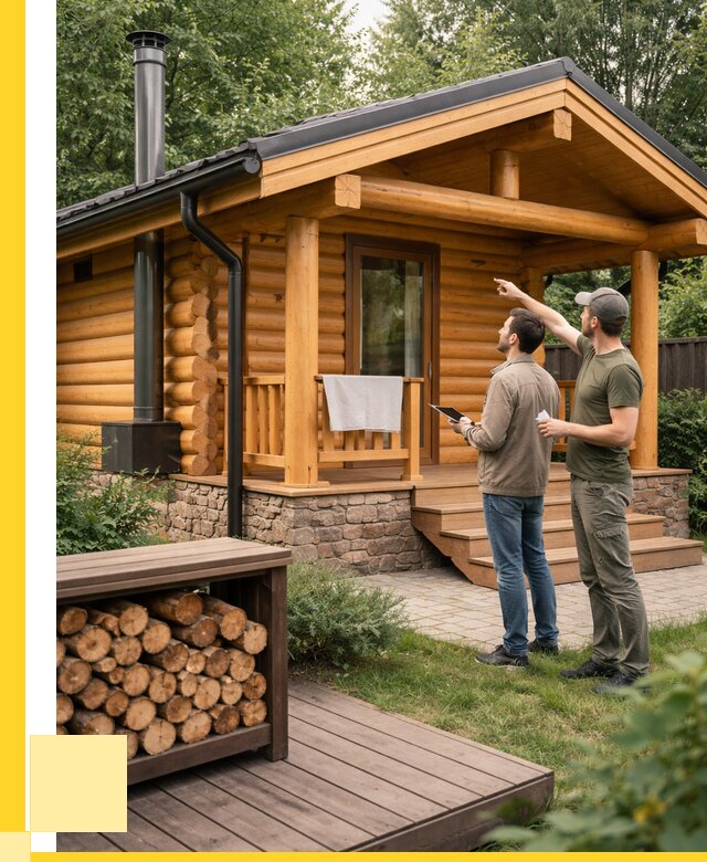 Бани для дачи под ключ в Мытищах от 253875 р. | ЭриданМтщ