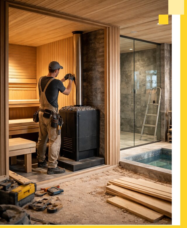 Полное строительство банных комплексов под ключ в Мытищах