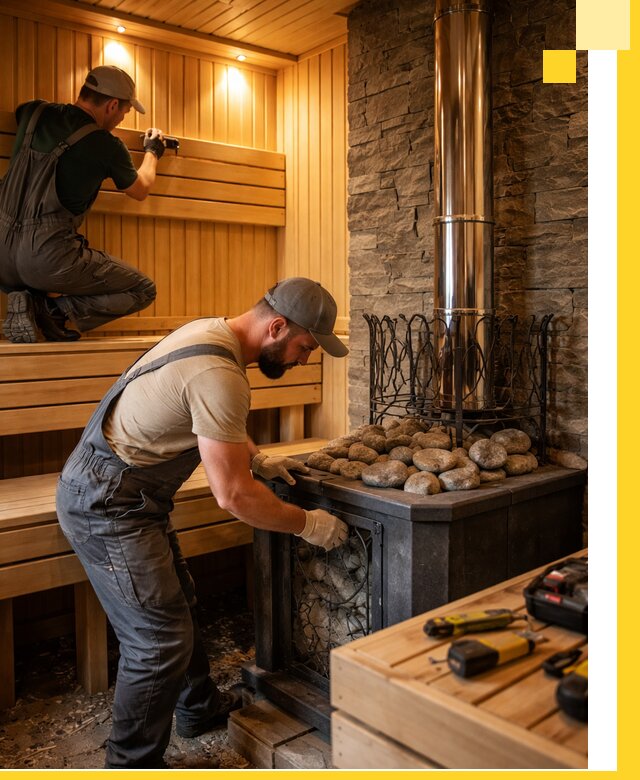 Комплексный дизайн бань, саун и зон отдыха в Мытищах