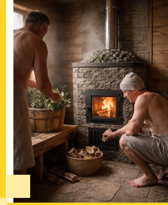 Банные печи под ключ в Мытищах от 45698 р. | ЭриданМтщ кирпичная