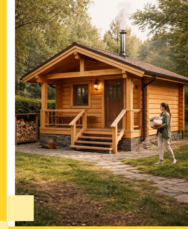 Купить баню под ключ в Мытищах от 660075 р. | ЭриданМтщ