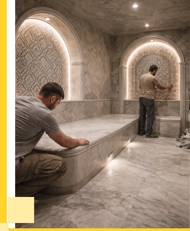 Турецкие бани под ключ в Мытищах от 253875 р. | ЭриданМтщ