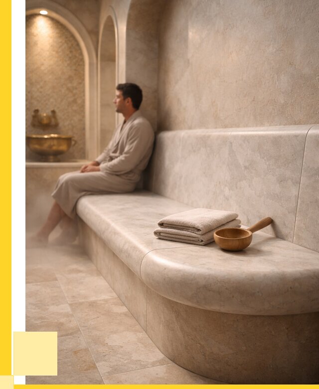 Сиденья для хамама в Мытищах под ключ от 12186 р. | ЭриданМтщ